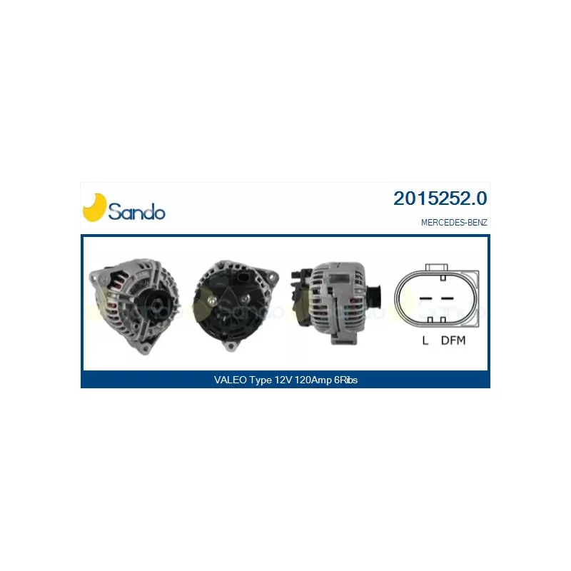 Alternateur SANDO 2015252.0