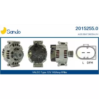Alternateur SANDO 2015255.0