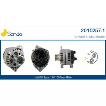 Alternateur SANDO 2015257.1