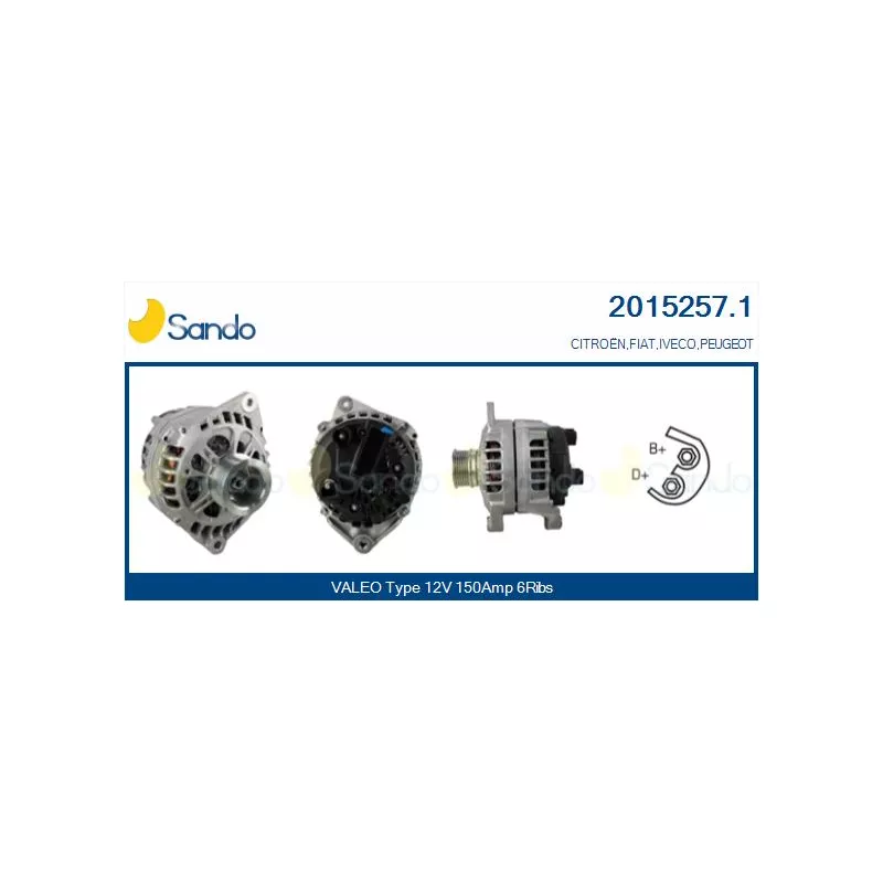 Alternateur SANDO 2015257.1