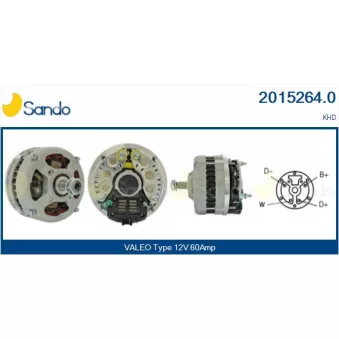Alternateur SANDO 2015264.0