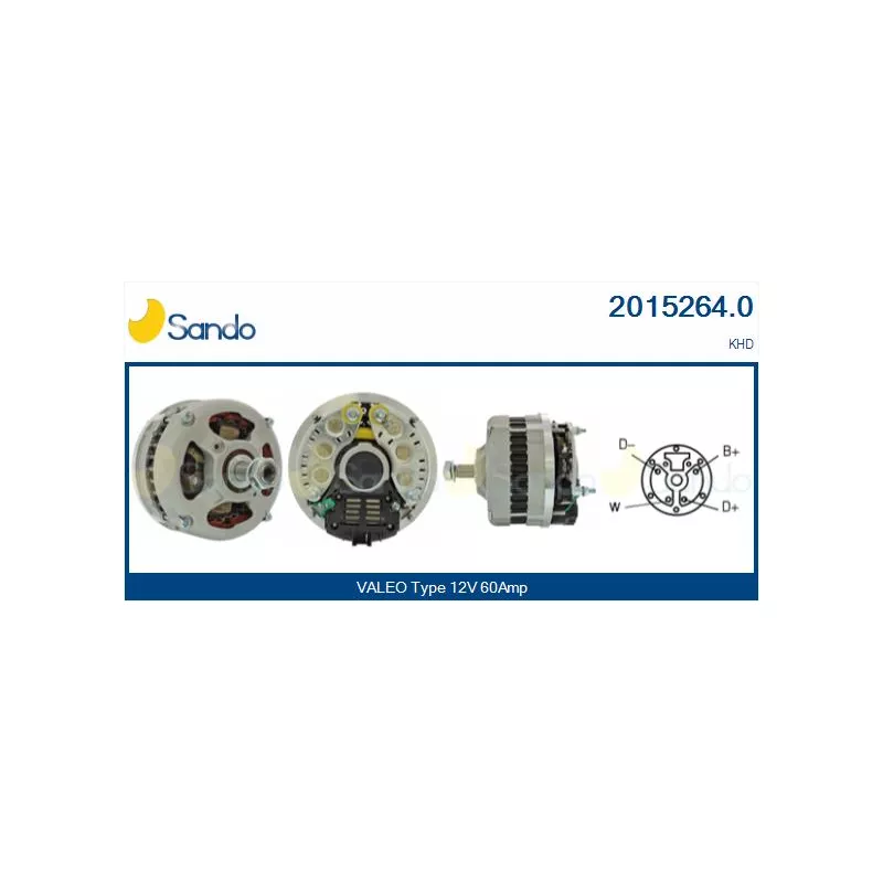Alternateur SANDO 2015264.0