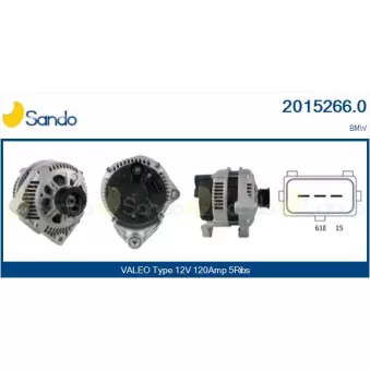 Alternateur SANDO 2015266.0