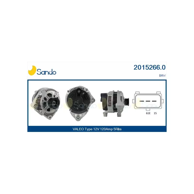 Alternateur SANDO 2015266.0