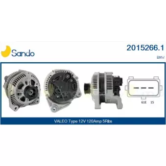 Alternateur SANDO 2015266.1