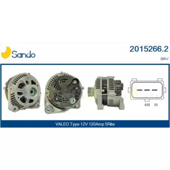 Alternateur SANDO 2015266.2