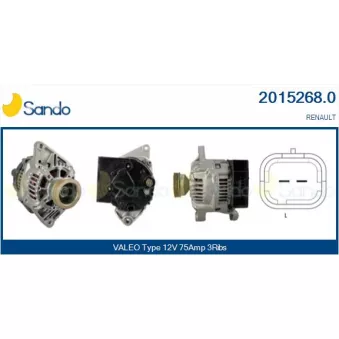 Alternateur SANDO 2015268.0
