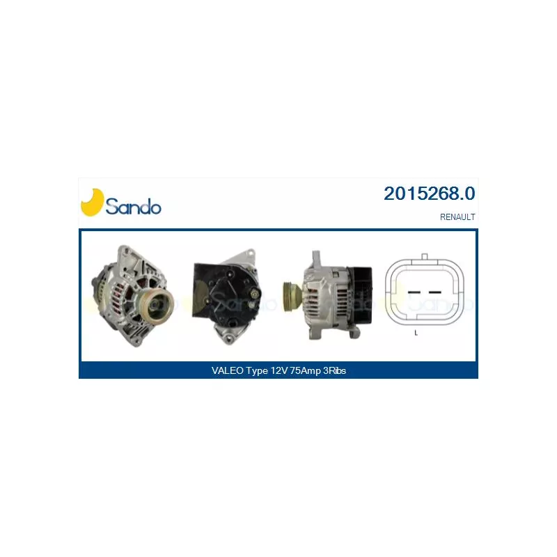 Alternateur SANDO 2015268.0