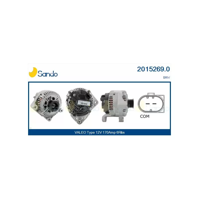 Alternateur SANDO 2015269.0