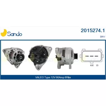 Alternateur SANDO 2015274.1