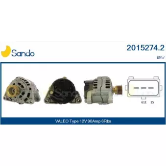 Alternateur SANDO 2015274.2
