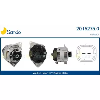 Alternateur SANDO 2015275.0