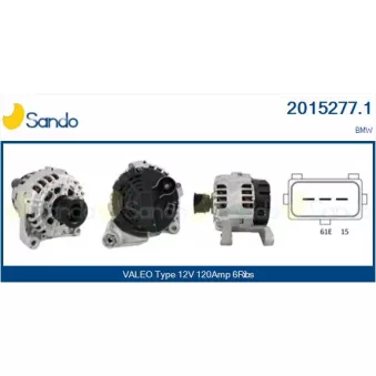 Alternateur SANDO 2015277.1