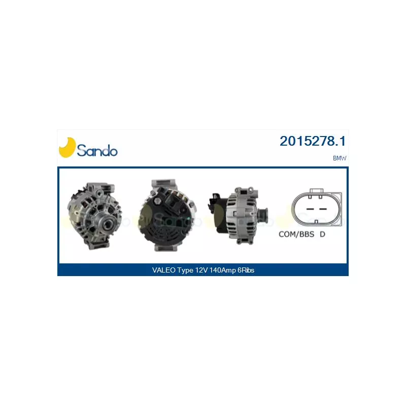 Alternateur SANDO 2015278.1