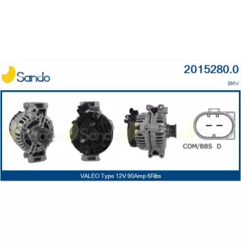 Alternateur SANDO 2015280.0