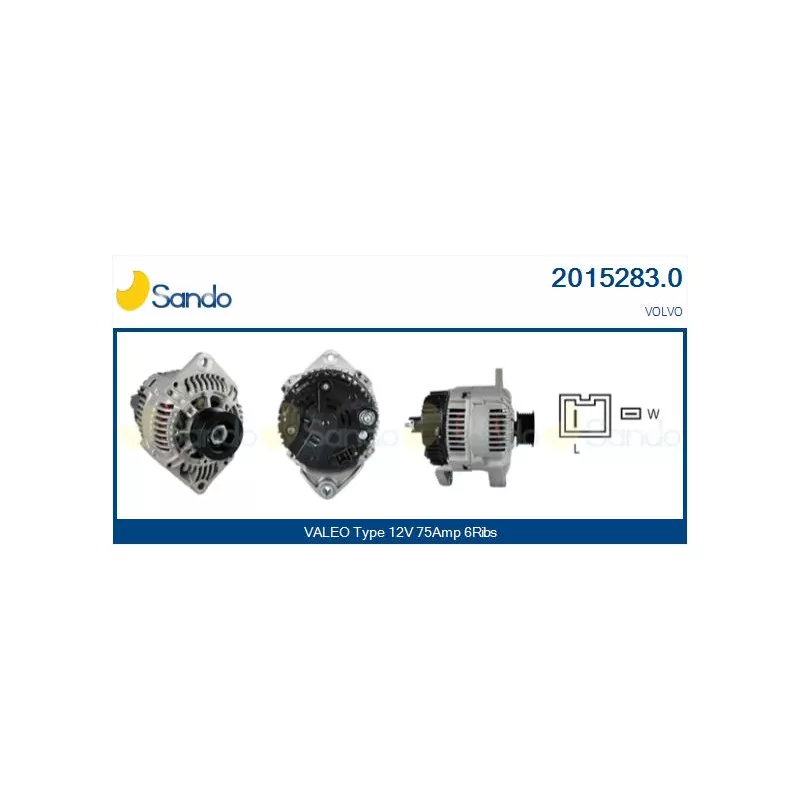 Alternateur SANDO 2015283.0