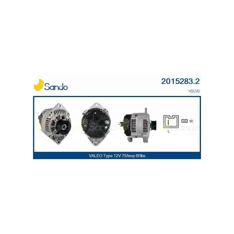 Alternateur SANDO 2015283.2