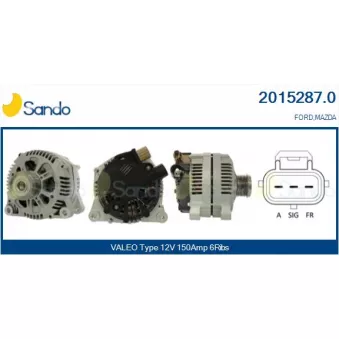 Alternateur SANDO 2015287.0