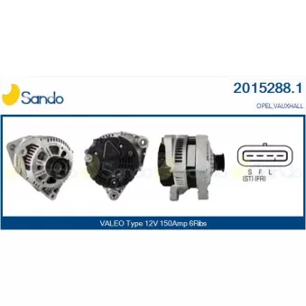 Alternateur SANDO 2015288.1