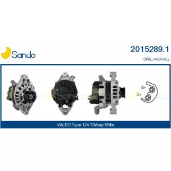 Alternateur SANDO 2015289.1