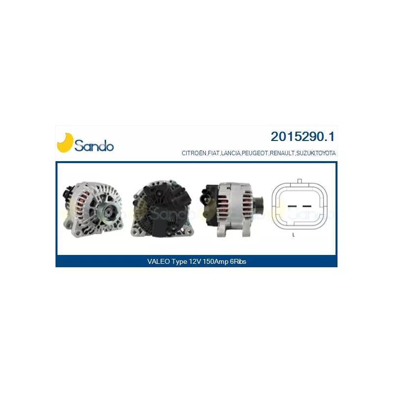 Alternateur SANDO 2015290.1