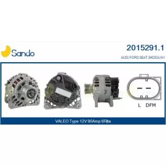Alternateur SANDO 2015291.1