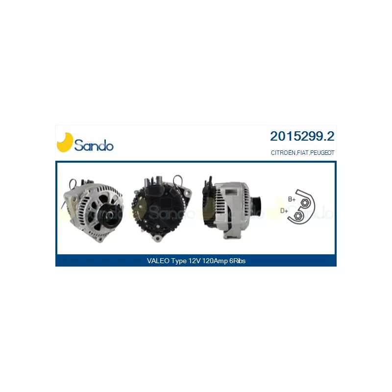 Alternateur SANDO 2015299.2