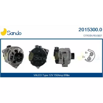 Alternateur SANDO 2015300.0