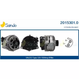 Alternateur SANDO 2015301.0