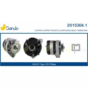 Alternateur SANDO 2015304.1