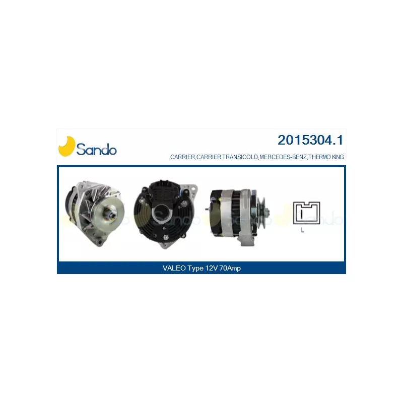 Alternateur SANDO 2015304.1