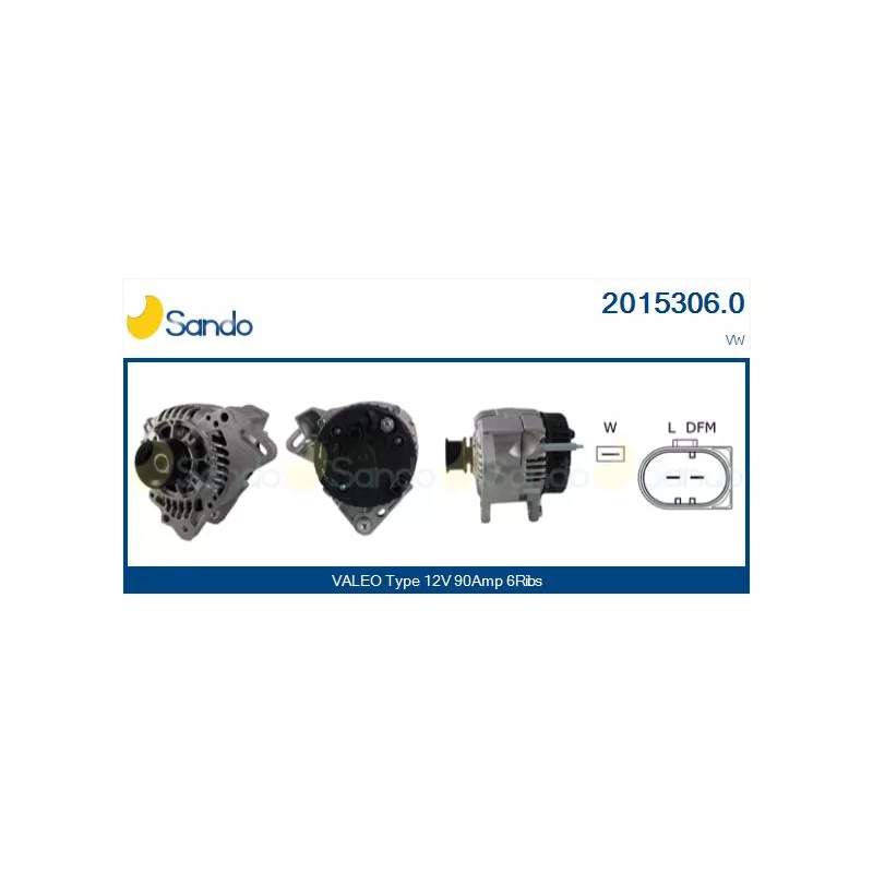 Alternateur SANDO 2015306.0