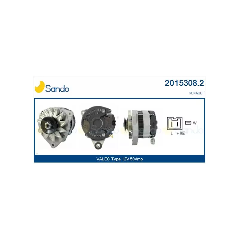 Alternateur SANDO 2015308.2
