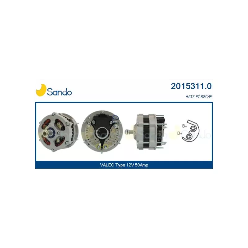 Alternateur SANDO 2015311.0