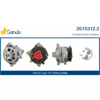 Alternateur SANDO 2015312.2