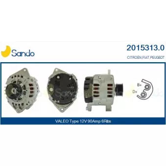Alternateur SANDO 2015313.0