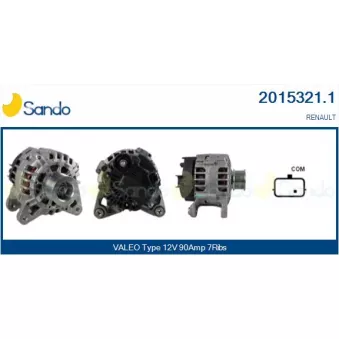 Alternateur SANDO 2015321.1