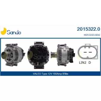 Alternateur SANDO 2015322.0
