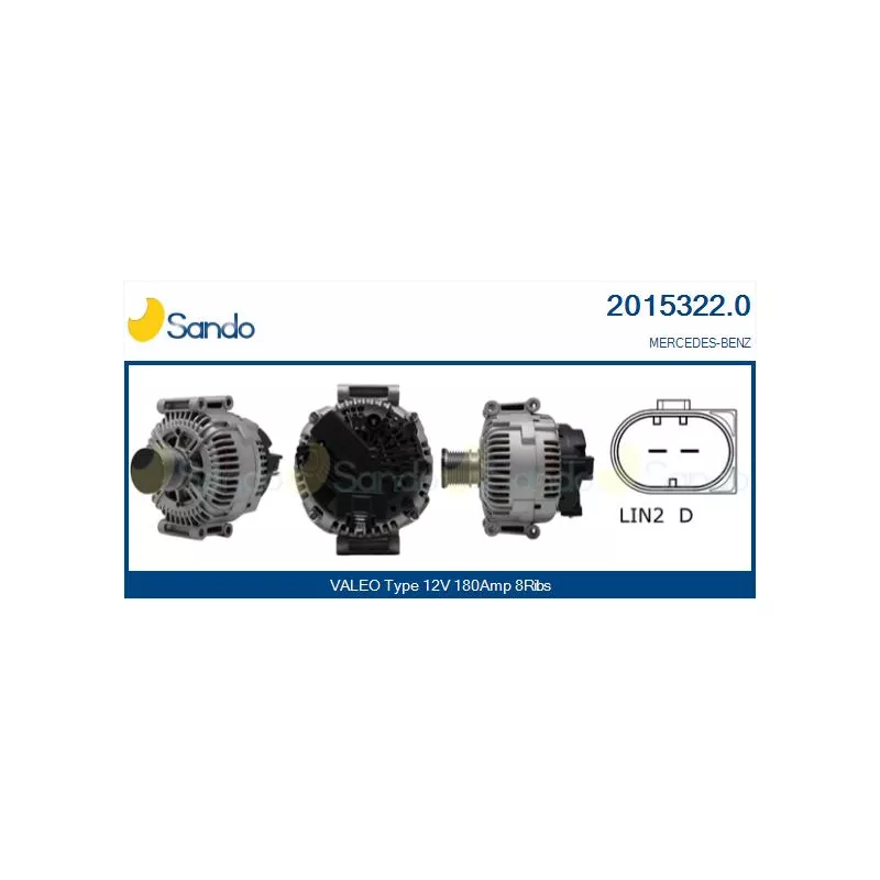 Alternateur SANDO 2015322.0