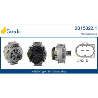 Alternateur SANDO 2015322.1