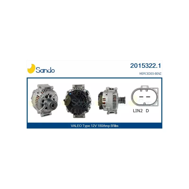 Alternateur SANDO 2015322.1
