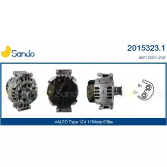 Alternateur SANDO 2015323.1