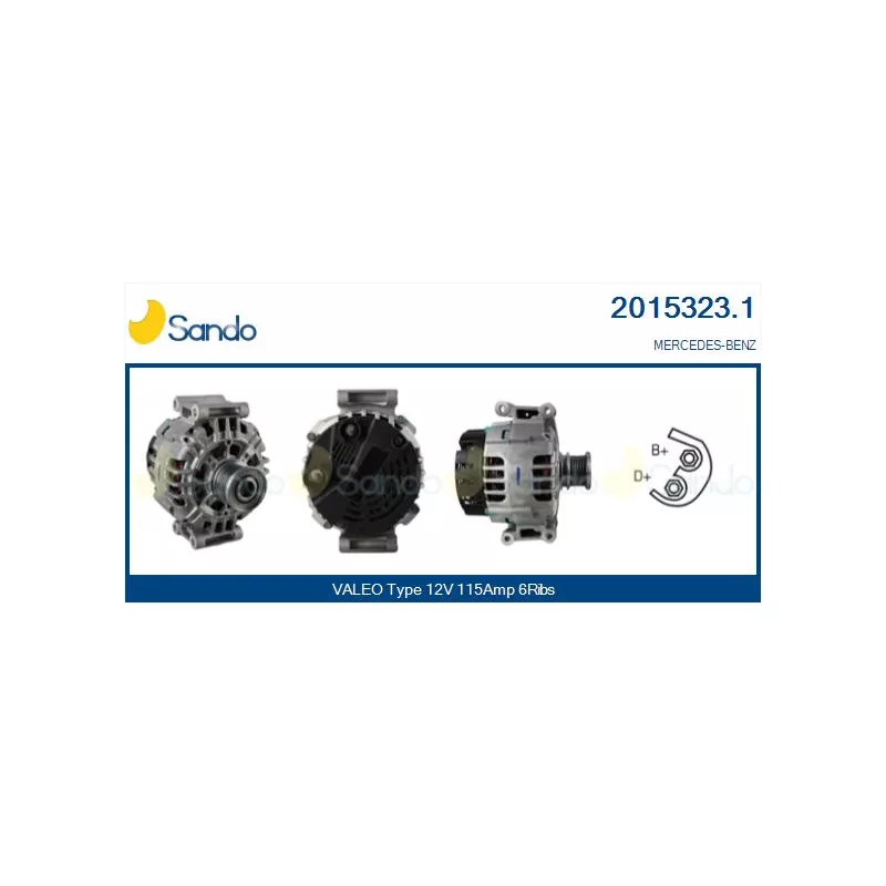 Alternateur SANDO 2015323.1