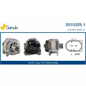 Alternateur SANDO 2015325.1
