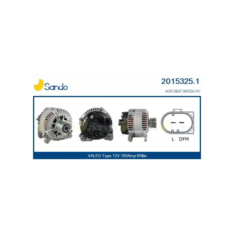 Alternateur SANDO 2015325.1