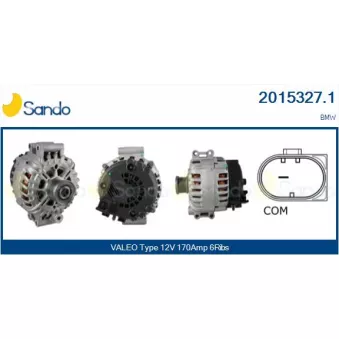 Alternateur SANDO 2015327.1