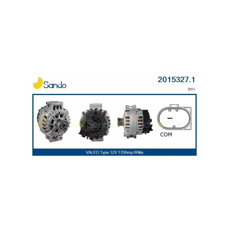 Alternateur SANDO 2015327.1