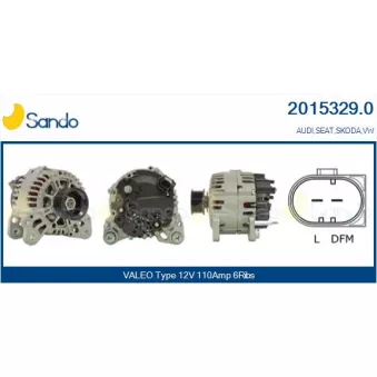 Alternateur SANDO 2015329.0