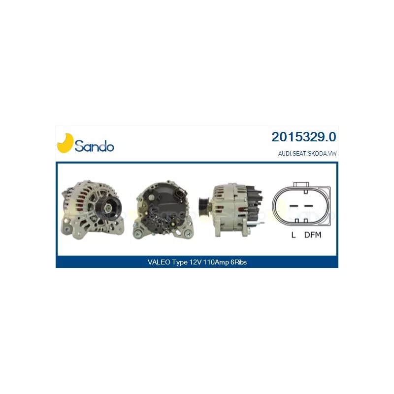 Alternateur SANDO 2015329.0
