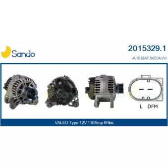 Alternateur SANDO 2015329.1
